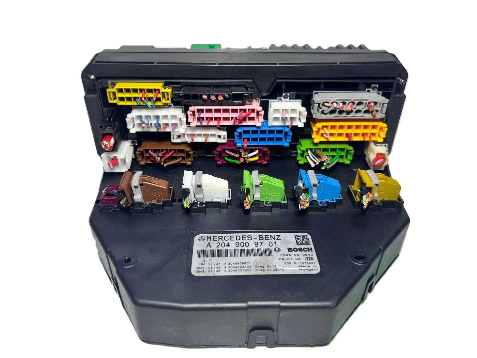 Mercedes-Benz W204 C-Class Front SAM Fuse Relay Box A2049009701 OEM - Image 3